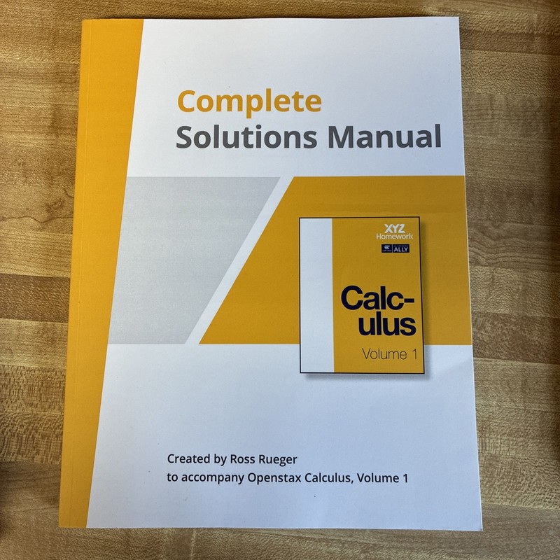 OpenStax Calculus Vol 1 2 3 + Solutions Manual Vol 1-2 Paperback Set gallery