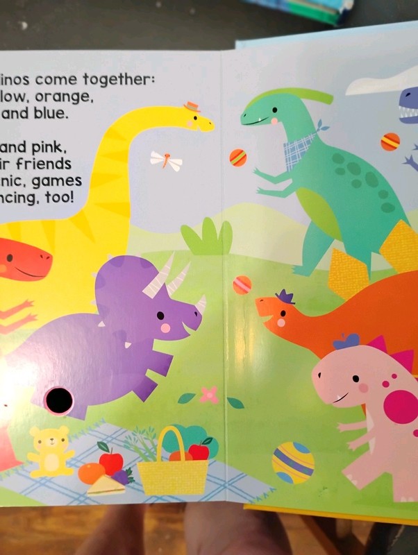 Dino Colors - Board Book - Kids Boo..., Little Hippo Bo gallery