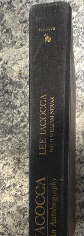 Iacocca: An Autobiography Hardcover by Lee Iacocca & William Novak 1984