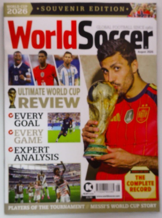 World Soccer magazine August 2026 World Cup 2026 Review: Souvenir Edition