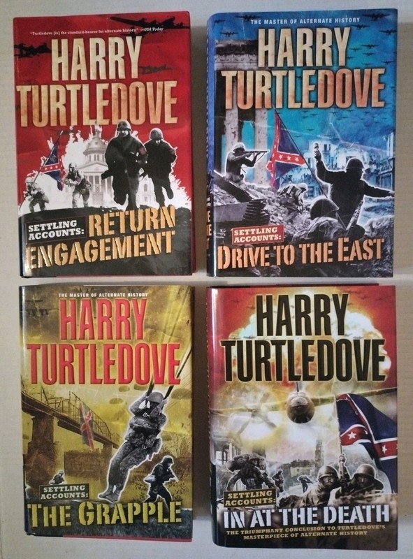 Harry Turtledove -complete Settling Accounts series,books 1-4, Hardcover/DJ