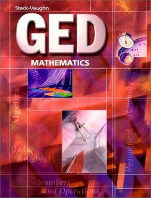 GED Math Paperback Steck-Vaughn Staff