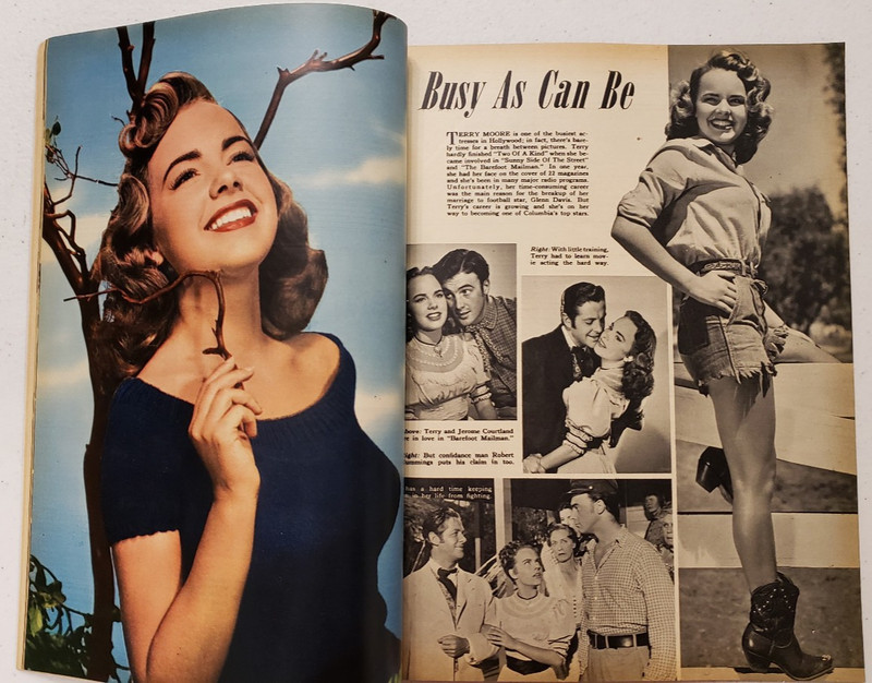Silver Screen December 1951 Maureen O'Hara~Cyd Charisse~Terry Moore~Donna Reed gallery