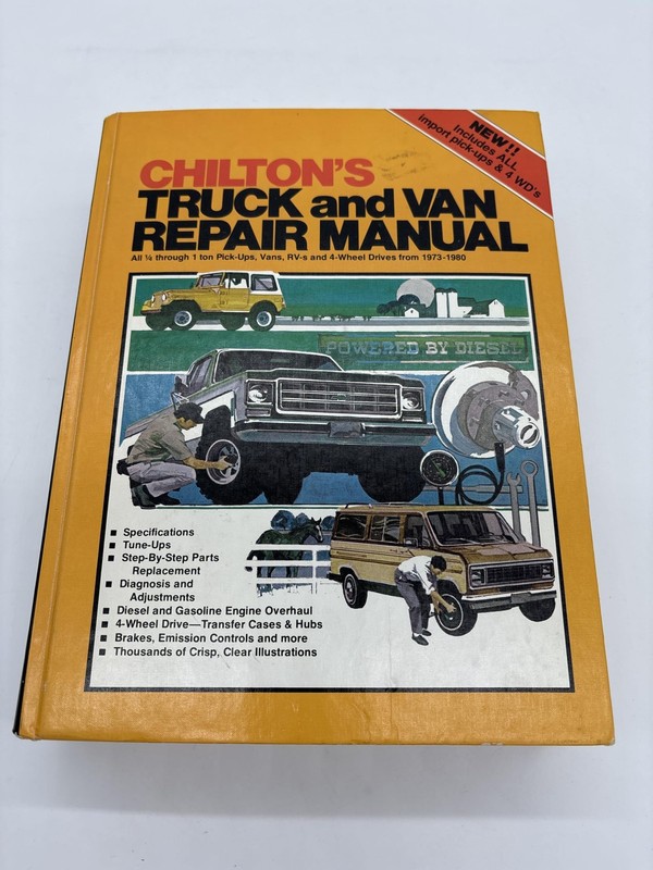 Chilton’s Truck and Van Repair Manual 1975-1982