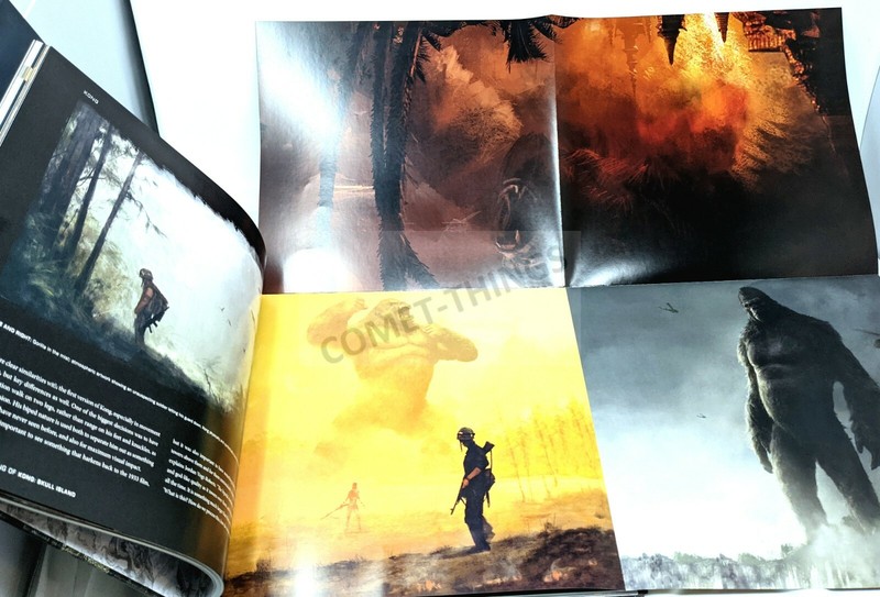 The Art of Kong: Skull Island ~ Ward, Simon W/Pull-out poster ! gallery