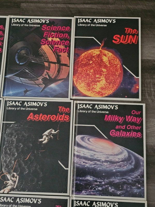 Isaac Asimov's Library of the Universe Complete Set of 28 Hardcover Books - VTG gallery