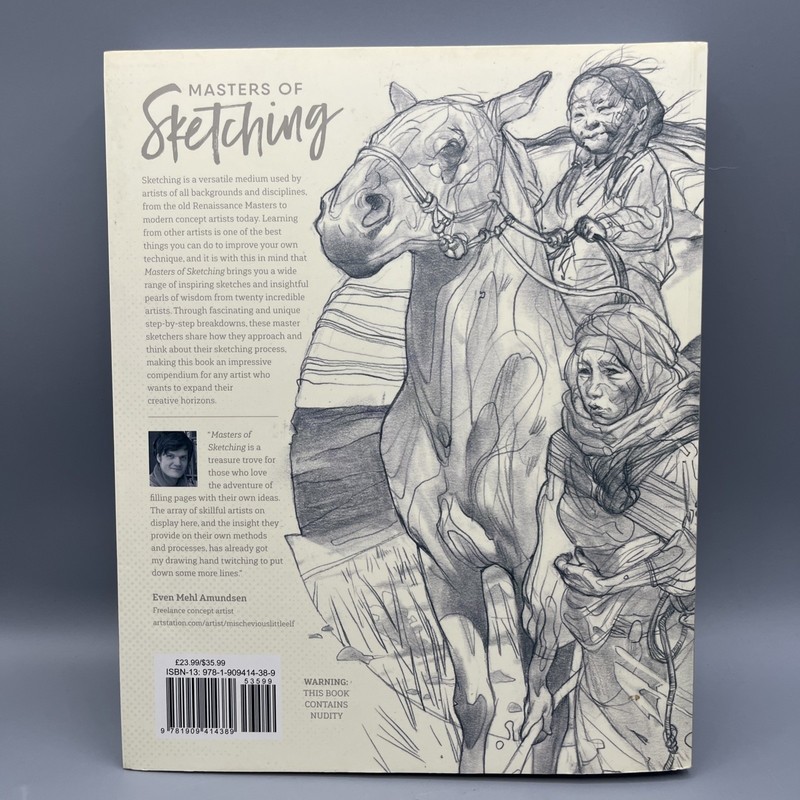 MASTERS OF SKETCHING By 3dtotal Publishing Eliza Process Art Book gallery