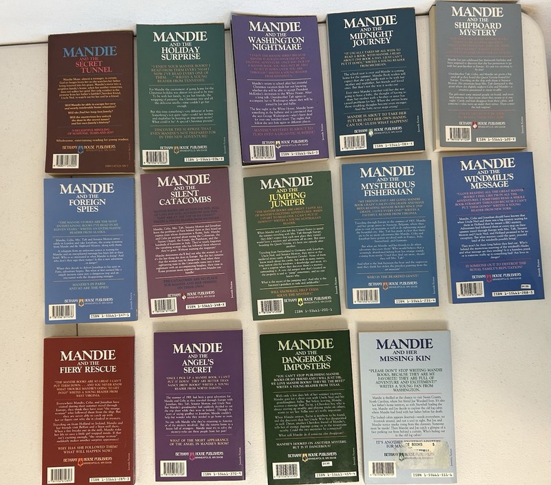Mandie Mystery Books Lois G. Leppard Paperback Vtg Lot 14 No 1, 11-16, 18-23, 25 gallery
