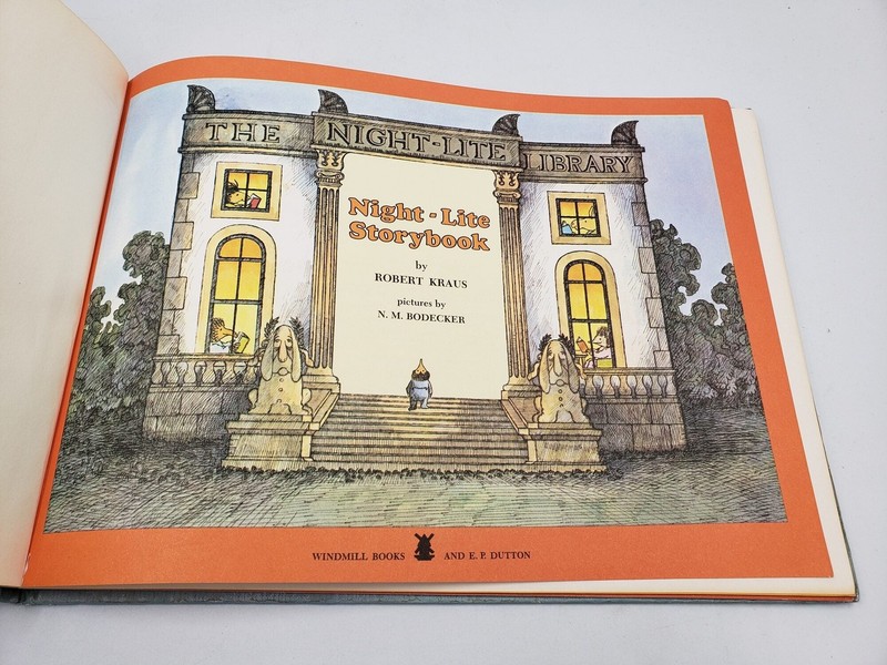 Robert Kraus / Night-Lite Storybook 1st Edition 1975 gallery