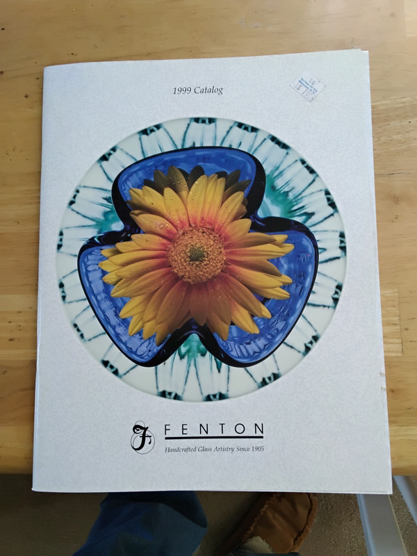 FENTON ART GLASS 1999 CATALOG 49 PAGES