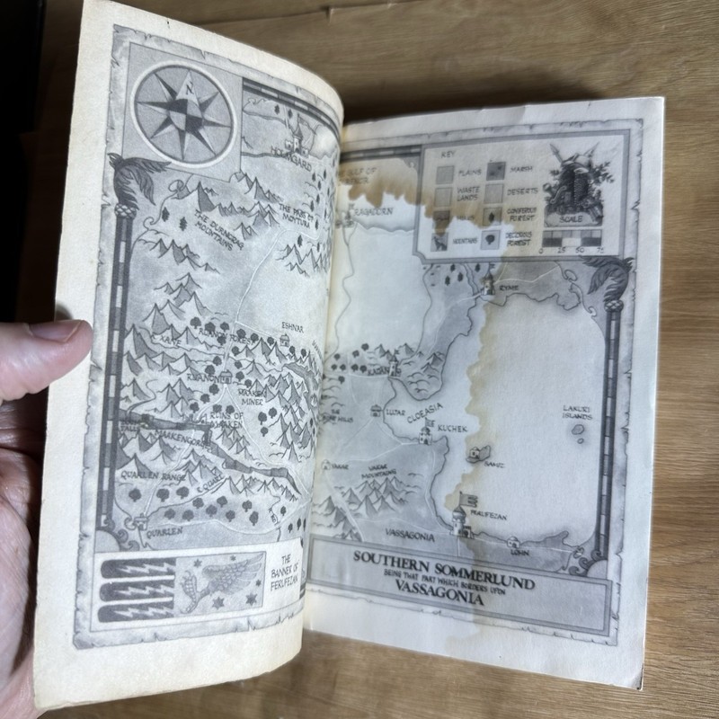 Lone Wolf The Chasm of Doom Book 4 RPG Role Playing Adventure Game Book Fantasy gallery