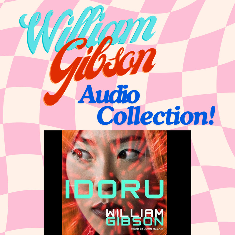 William Gibson Audio Book Collection Four Trilogy’s & Other Works Unabridged