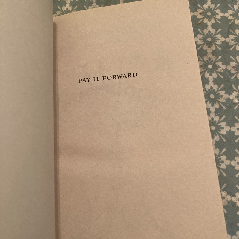 Pay It Forward Scholasic School Book/Summer Reading gallery