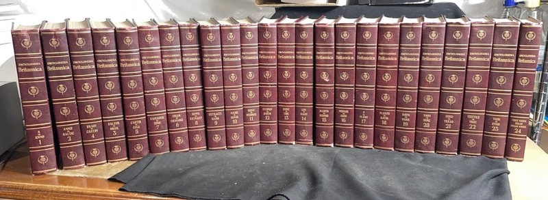 1959 Encyclopedia Britannica 1768 Edition – Complete Set of 24 Volumes