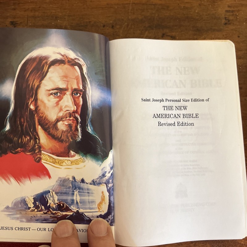 St Joseph Edition New American Bible Revised Edition Catholic Book Co Photos&Map gallery