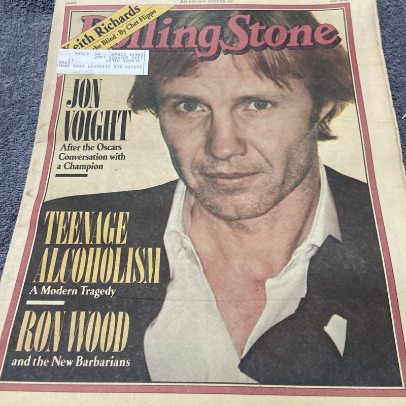 Jon Voight ROLLING STONE MAGAZINE Issue 292 May 31 1979 Keith Richards Ron Wood
