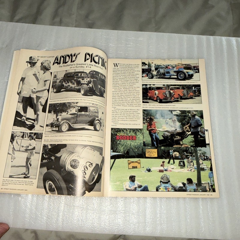 Street Rodder Magazine - January 1981/ Andy’s Picnic/F17C gallery