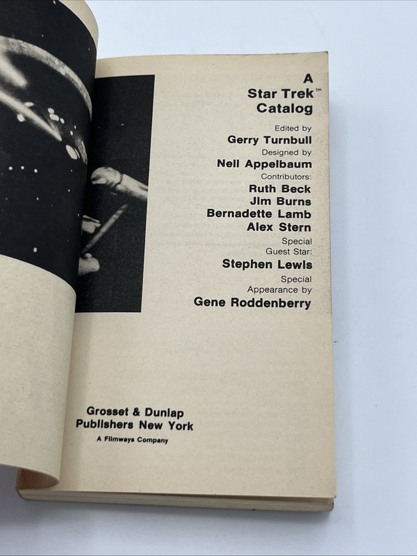 A Star Trek Catalog 1979 edited by Gerry Turnbull Vintage Ace Paperback gallery