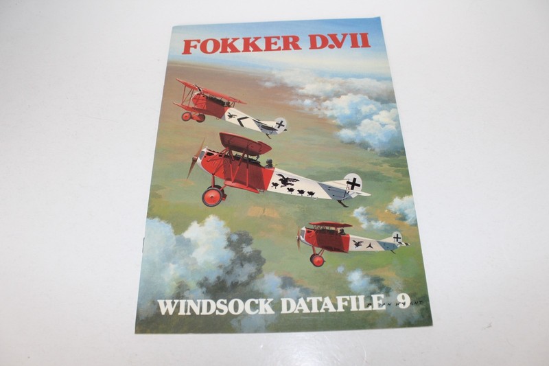 Fokker D.V II by P M Grosz – Windsock Datafile 9 by Albatros, U K 1993 Trade PB