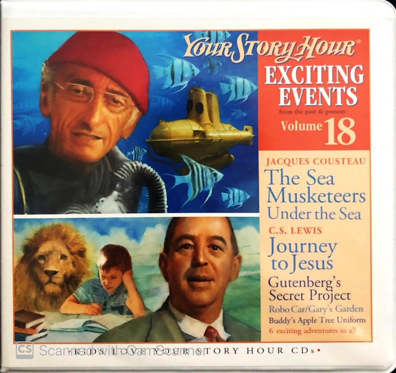 New YOUR STORY HOUR EXCITING EVENTS Series Volume 18 3-CD Audio Set