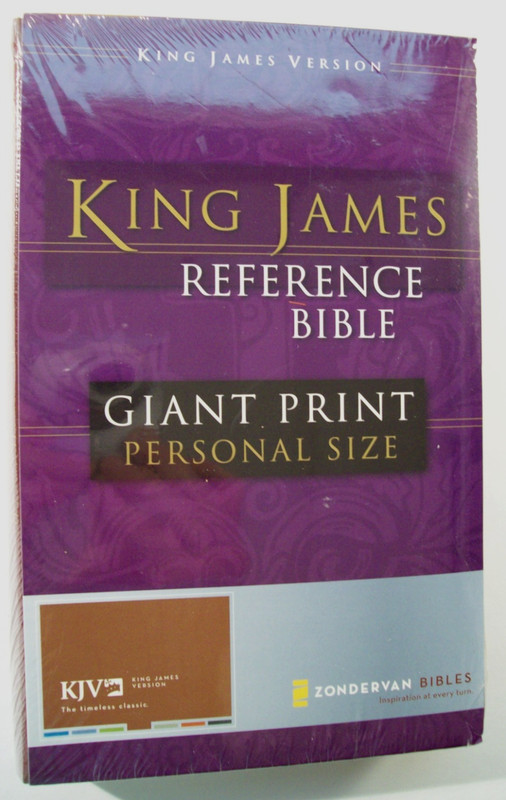 New King James Reference Bible, Giant Print, Personal Size, Burgundy Maroon