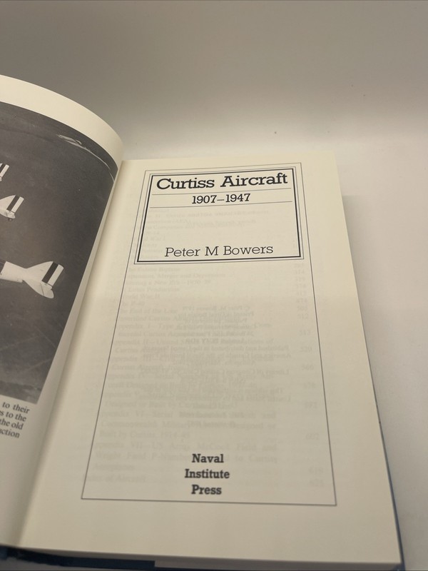 Curtiss Aircraft, 1907-1947 by Peter M Bowers Naval Institute Press 1979 gallery