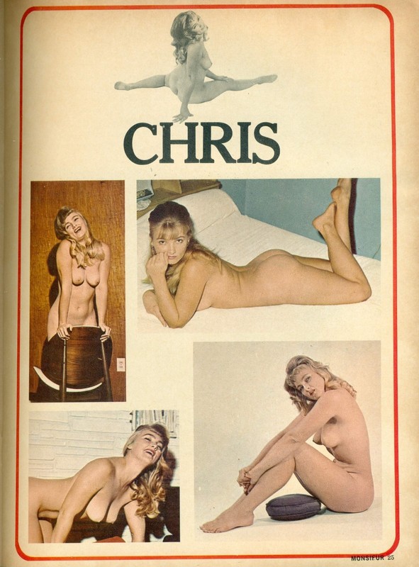 1966 MONSIEUR Men's mag Model pin-up photos Color Centerfolds Man From Uncle gallery