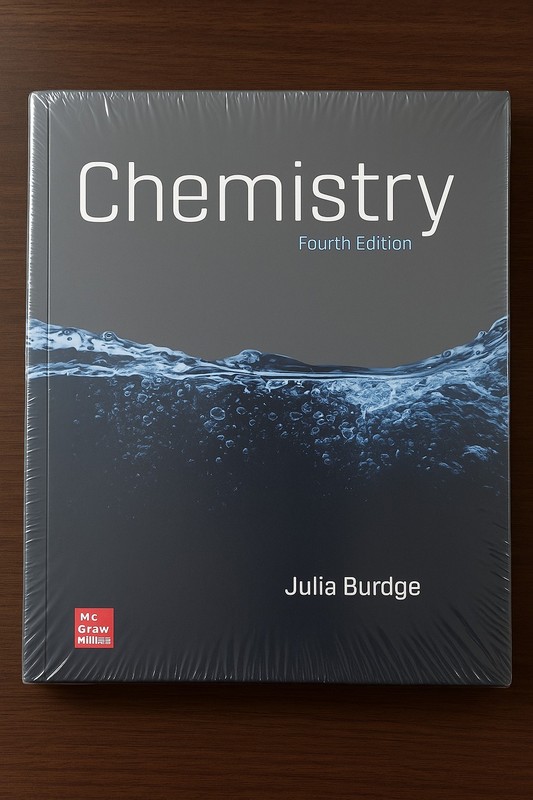 📚 Chemistry, Fourth Edition by Julia Burdge – Hardcover – Brand New Sealed