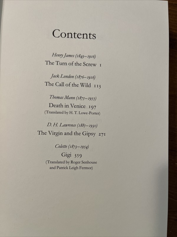 THE FOLIO BOOK OF SHORT NOVELS Slipcased The Folio Society 1998 gallery