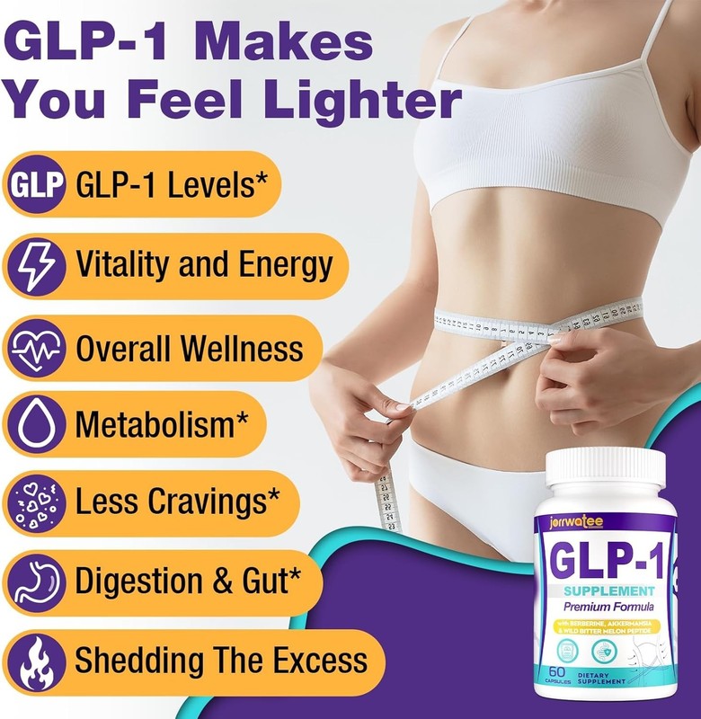 GLP-1 Supplements Women Men 14-in-1 Probiotic Digestive Energy Capsules gallery