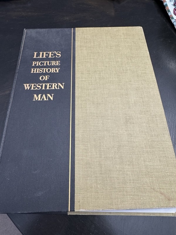 Life’s Picture History Of Western Man Hardcover 1951 Time Incorporated Book.