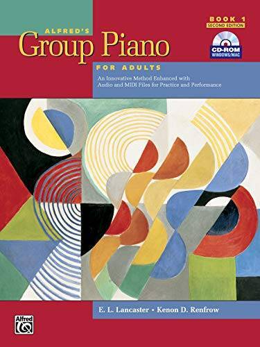 Alfred’s Group Piano for Adults Student Book 1 (Second Edition): An Innov – GOOD