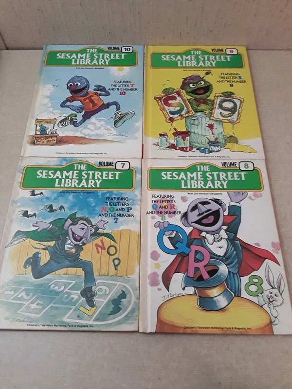 1978 The Sesame Street Library 12 Books gallery