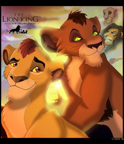 A Tale of Two Brothers (Disney’s The Lion King) (Disney’s The Lion King) [Hardco