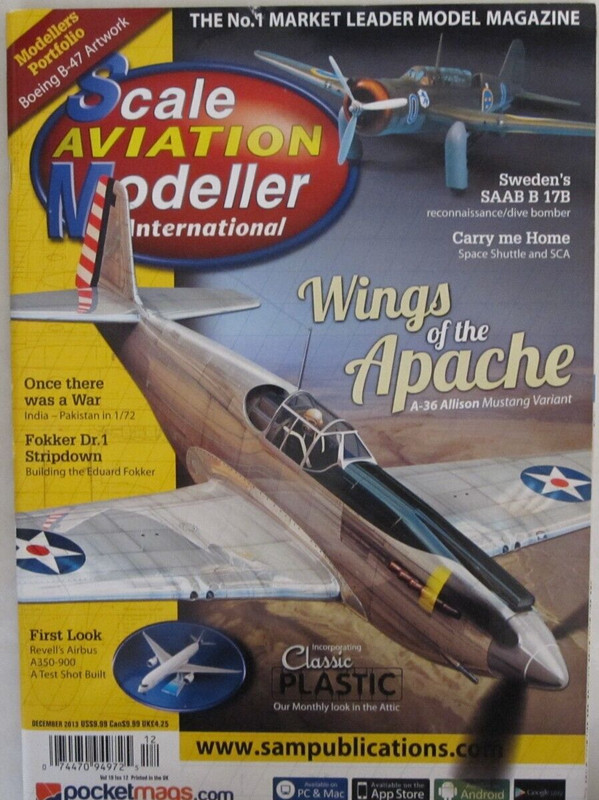 Scale Aviation Modeller International Model Magazine Vol. 19 Issue 12
