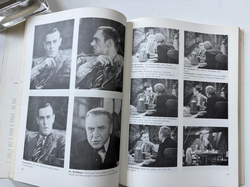 FRANKENSTEIN The Film Classics Library/ First Flare Printing 1975 SB gallery