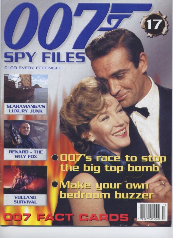 007 Spy Files Issue 17 ( James Bond ) Magazine Only