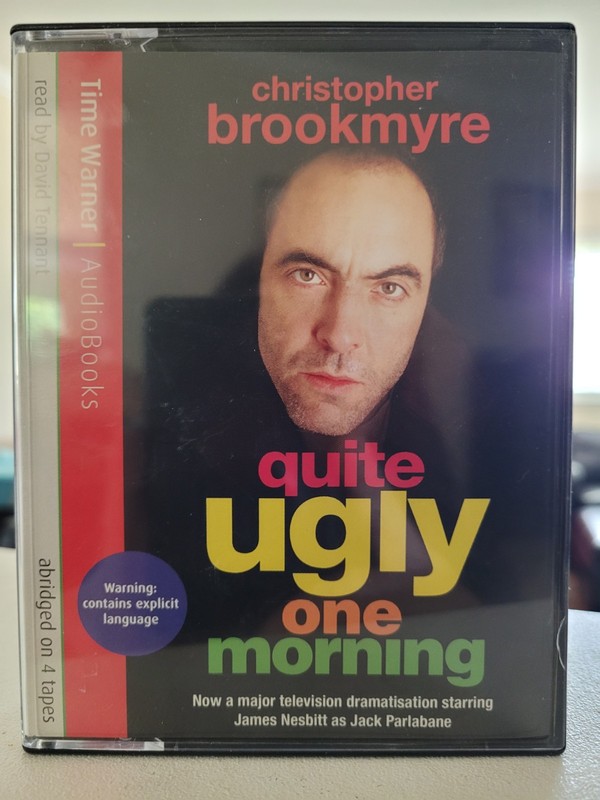 QUITE UGLY ONE MORNING By Christopher Brookmyre Read by David Tennant–Audiobook
