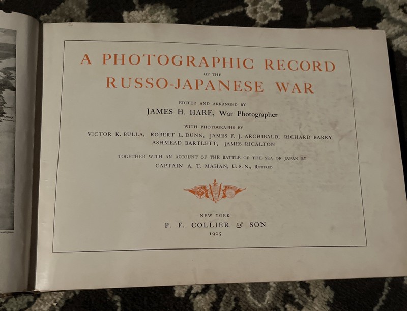 Colliers Photographic Record Of The Russo-Japanese War Hardcover 1905 Bonuses gallery