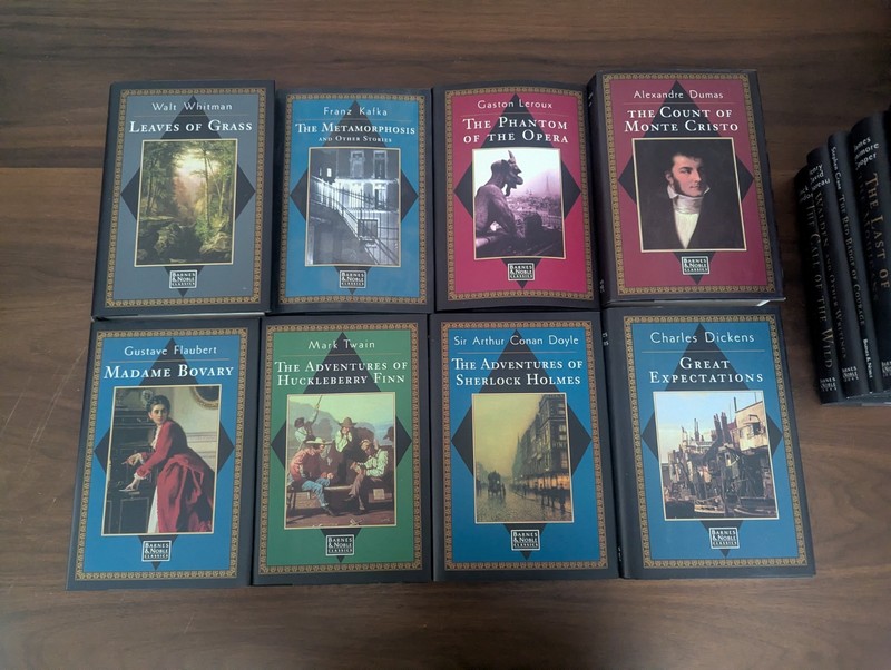 Barnes & Noble Classics Black Diamond Hardcover 90's Lot Of 15 UNREAD CONDITION gallery