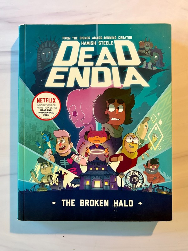 DeadEndia The Broken Halo PB Hamish Steele Netflix Paranormal Park Graphic Novel