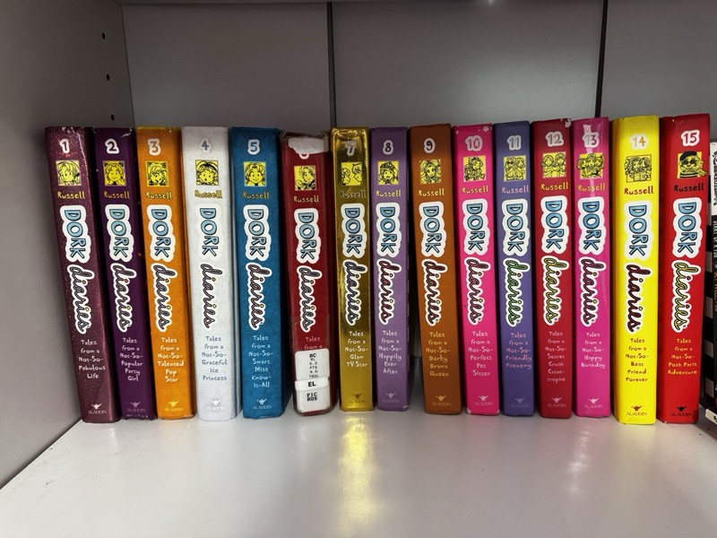 Dork Diaries Hardcover Collection Volumes 1-15 by Rachel Renée Russell, Aladdin