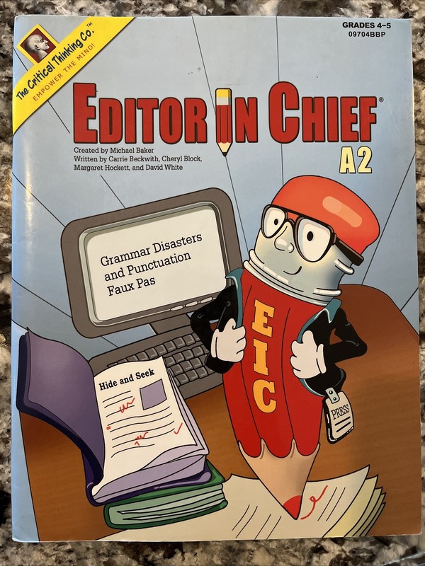 Editor in Chief Ser.: Editor in Chief A2 : Grammar Disasters and Punctuation…