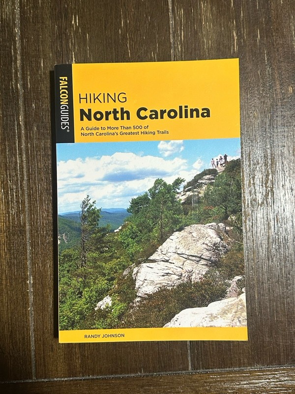 Hiking North Carolina Falcon Guide Randy Johnson Trail Guide Book