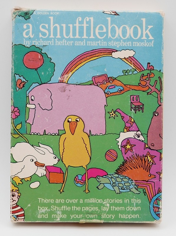 A Shufflebook by Hefter and Moskof for MOMA – Complete! – Golden Press – 1970!