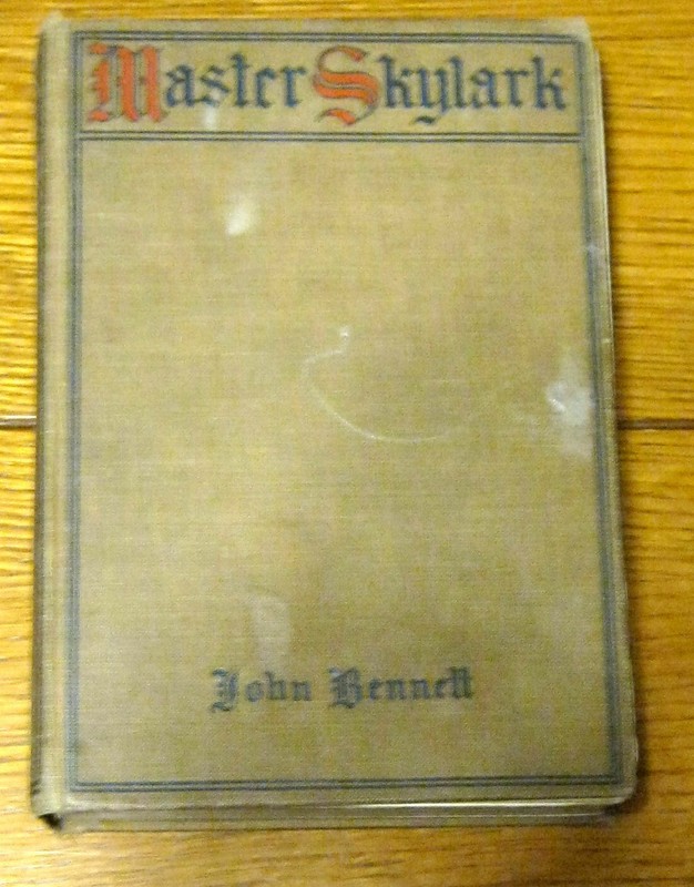 Master Skylark «A Story of Shakspere’s Time» 1919 H/C 380 Pages