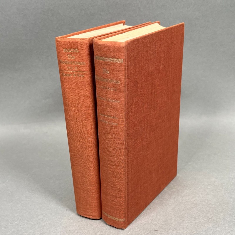 2 Vol. Set Fernand Braudel Mediterranean World in the Age Philip II 1972 1st US