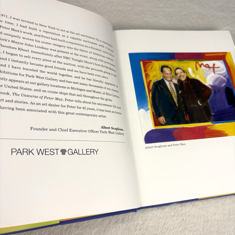 2013 First Edition The Universe of Peter Max Psychedelic Poster Pop Art HC Book gallery