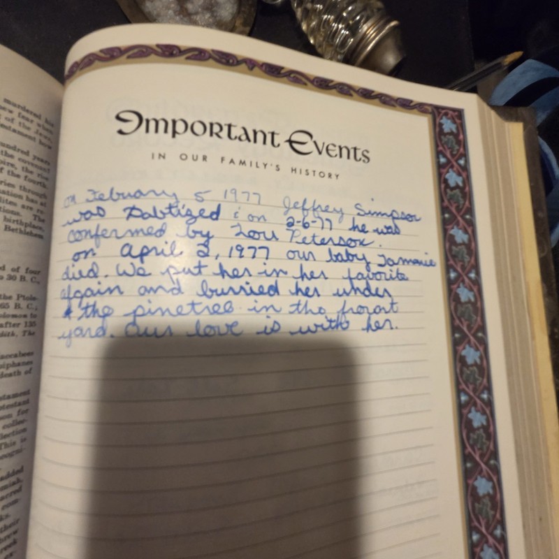 Vintage 1970s Fireside Family Edition Holy Bible (King James Version) with Salt gallery