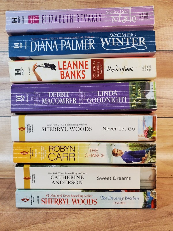 Harlequin Bestselling Author Collection – 8 Books – Carr Macomber Banks Palmer